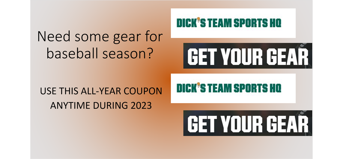DICK'S All Year Coupon